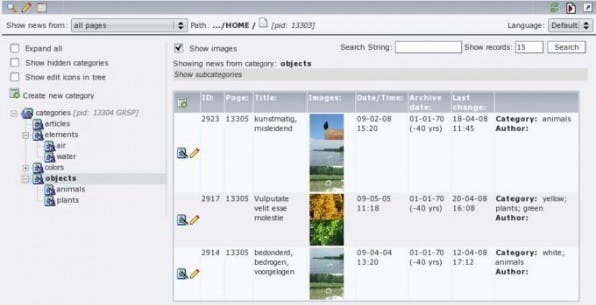 Das neue Backend-Modul „News-Admin“ bietet eine komfortable Möglichkeit, News und Kategorien zu verwalten. News-Redakteure benötigen nur noch dieses Modul zum Bearbeiten der Artikel. Das neue Backend-Modul „News-Admin“ bietet eine komfortable Möglichkeit, News und Kategorien zu verwalten. News-Redakteure benötigen nur noch dieses Modul zum Bearbeiten der Artikel.