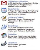 Mit Google Apps bringt man viele Bürofunktionen online in die Cloud. Mit Google Apps bringt man viele Bürofunktionen online in die Cloud.