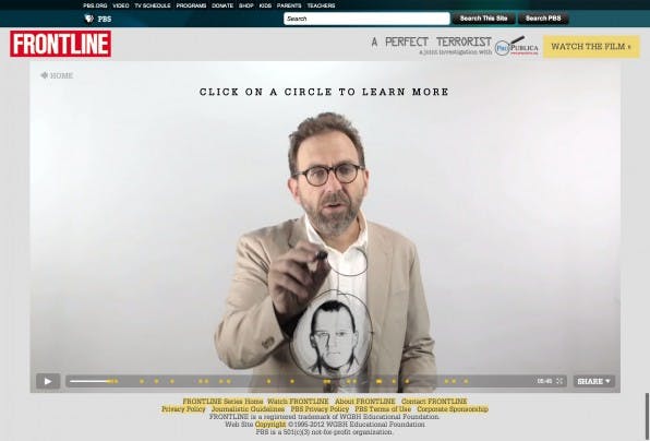 Die Multimedia-Doku „A Perfect Terrorist“ macht Gebrauch von Popcorn.js, um verschiedenste Elemente dynamisch einzubinden.