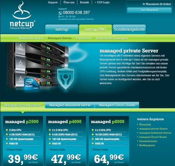 Im Idealfall regelt ein Service Level Agreement (SLA) die wichtigsten Service-Leistungen des Hosters – wie bei netcup.