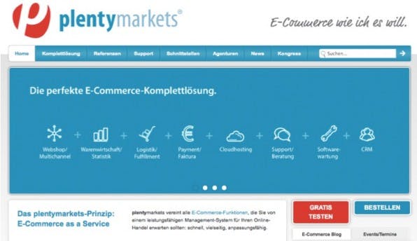Multichannel-Lösungen wie plentymarkets erleichtern den Verkauf auf Marktplätzen durch vollautomatisiere Lösungen.