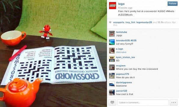 Lego schafft es mit seinen sehenswerten Kurzfilmen auf Instagram, den Charakter seiner Figuren zu transportieren.
