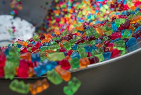 Haribo bat im vergangenen Jahr Gummibärchen-Fans um Ideen für neue Geschmacksrichtungen. So entstanden Kirsch-, Grapefruit-, Wassermelone-, Waldmeister- und Aprikose-Bären. (Foto: Haribo)