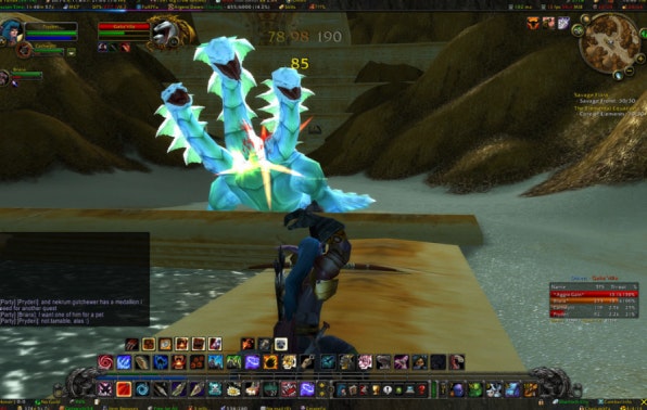 Ein klares Ziel und kontinuierliches Feedback sind Flow-induzierende Faktoren, die häufig in Computerspielen wie World of Warcraft zum Einsatz kommen. Auch bei der Arbeit kann man sie sich zunutze machen. (Screenshot: Rob Wynne / <a title=