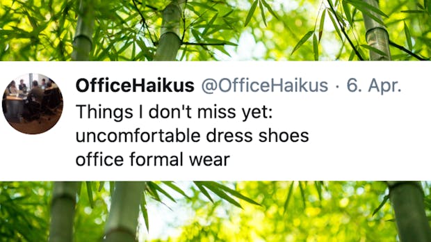 Business-Haikus: Wie man in drei Zeilen Gelassenheit übt