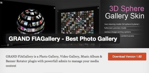 WordPress-Gallery-Plugin_GrandFiaGallery Grand FIAGallery unterstützt als WordPress-Plugin verschiedene Medientypen