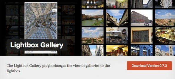 WordPress-Gallery-Plugin_LightboxGallery Lightbox Gallery zeigt Bilder in einer Lightbox über der eigentlichen Seite an.