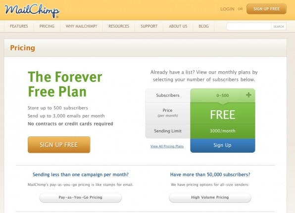 freemium_mailchip