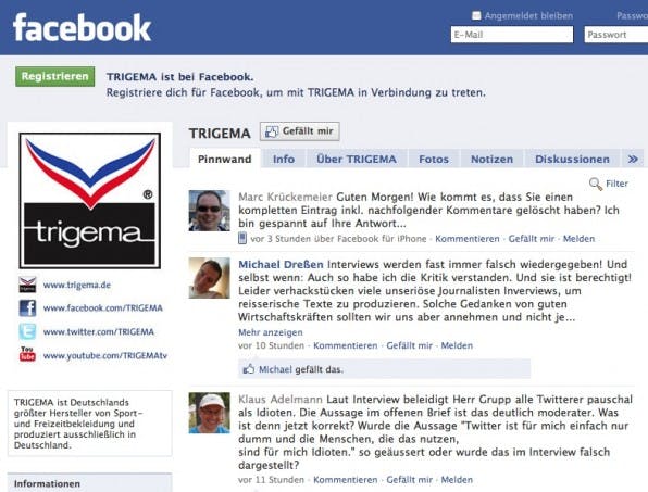 Trigema_Facebook