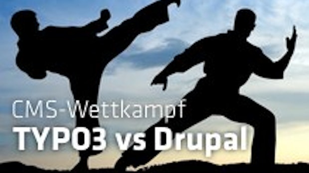 CMS-Battle: TYPO3 vs Drupal – Wettkampf über 20 Runden