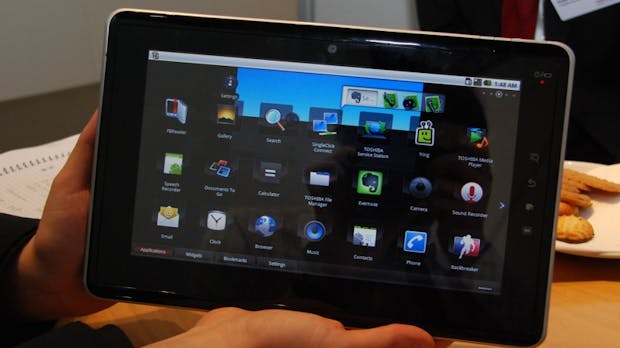 t3n Tablet Tour: Toshiba Folio 100 – Das Tablet, das ein Netbook war