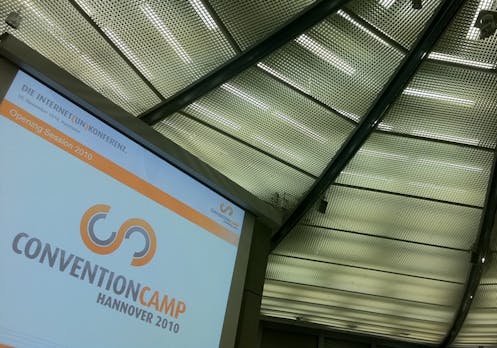 ConventionCamp 2010: von Denkern und Machern