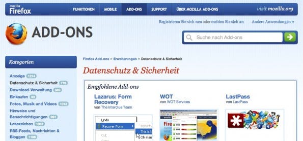 Datenpanne bei Mozilla: Teile der Nutzer-Datenbank waren frei zugänglich