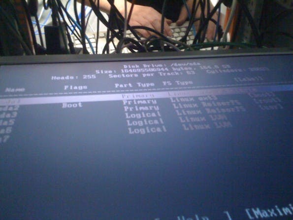 Server neu booten