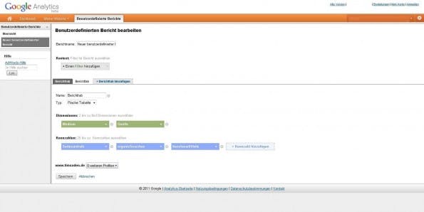 GoogleAnalytics_BenutzerdefinierterReport
