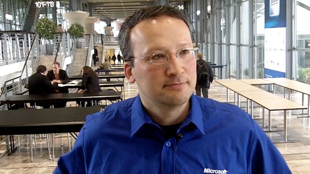 CeBIT: Microsoft-Evangelist Daniel Melanchton im Video-Interview zum IE9