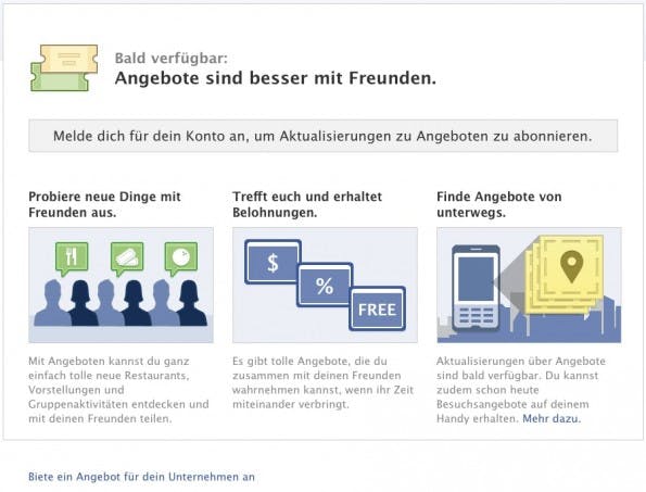 facebook deals