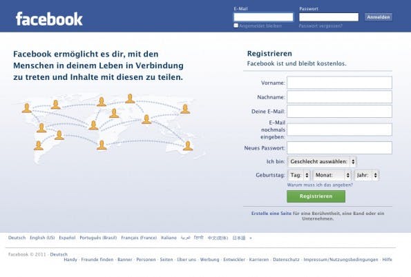 facebook-startseite
