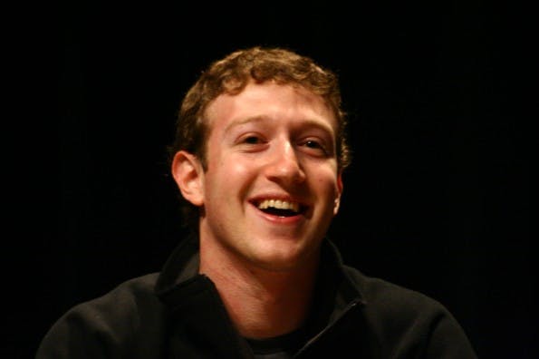 Facebook-Chef Mark Zuckerberg: Einer der Helden der digitalen Revolution. #FLICKR#
