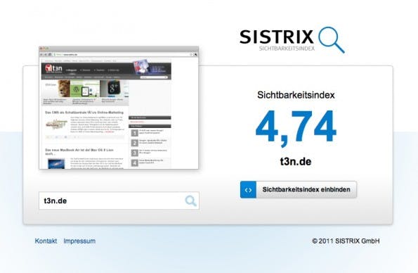 sistrix-sichtbarkeitsindex-t3n