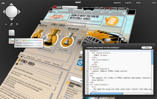 Tilt: 3D-Webentwickler-Tool visualisiert das DOM