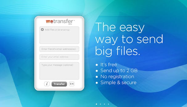 Tooltipp: WeTransfer – große Dateien verschicken