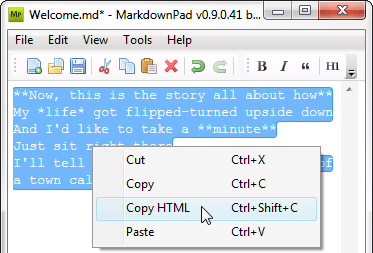 MarkdownPad-copyhtml