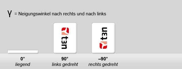 Device Orientation: γ-Winkel