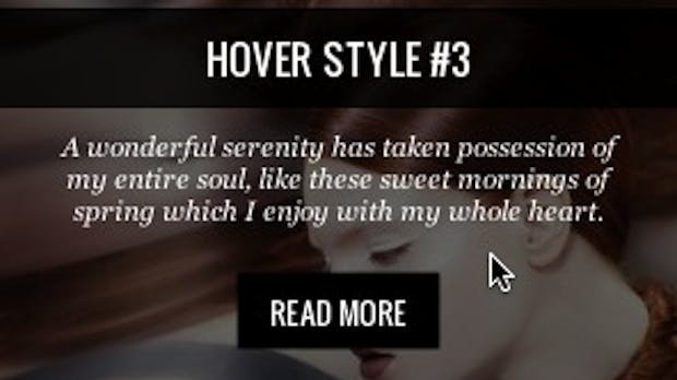 Schicke Hover-Effekte mit CSS3 Transitions