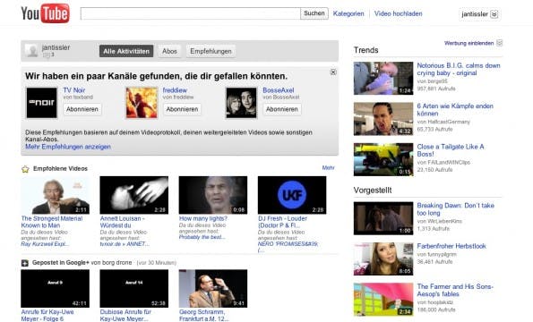 youtube-aktuelles-design
