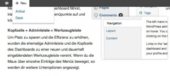 WordPress3.3AdminBar