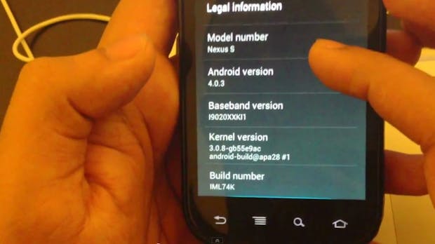 Nexus S manuell auf Android 4.0.3 bringen – So geht’s