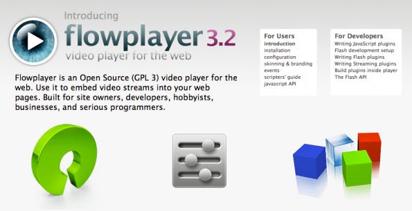 video-player flowplayer