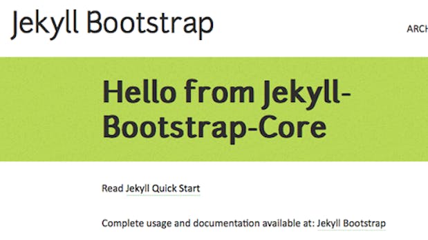 Website Generator Jekyll: Schnell und einfach ohne CMS publizieren