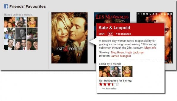 Netflix FriendsRow Netflix FriendsRow