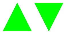 CSS-Dreieck