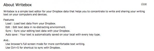 dropbox writebox