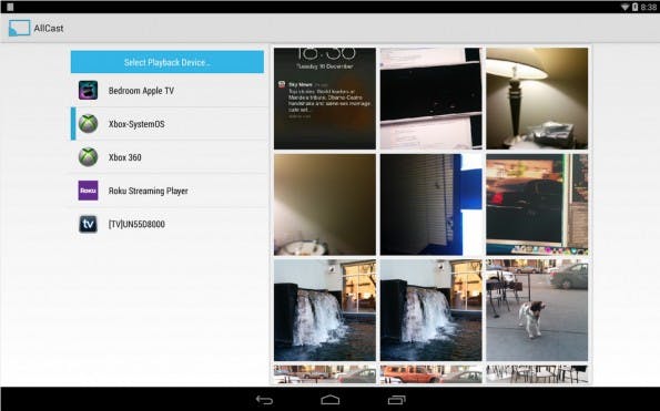 Mit Allcast könnt ihr Medieninhalte von Dropbox auf euren Fernseher bringen. (Screenshot: Google Play)