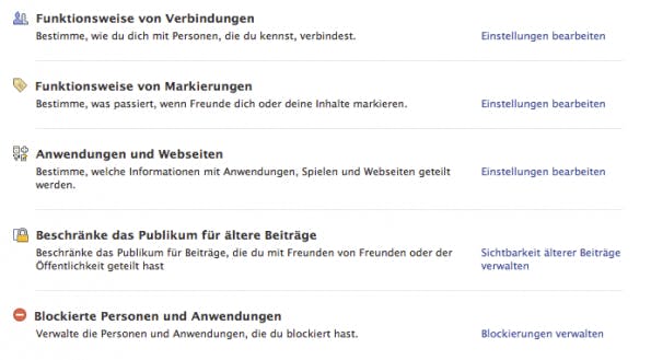 facebook chronik weitere_einstellungen