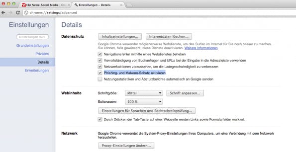 google chrome malware