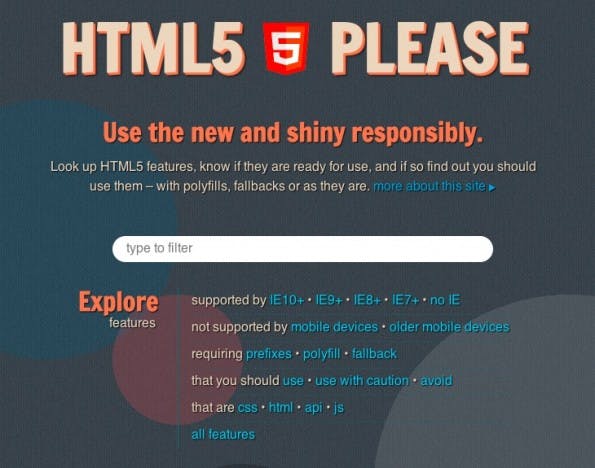html5please html5please