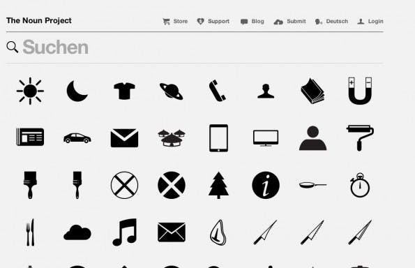 webdesign the noun project