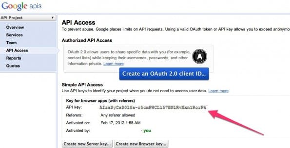 Google Plus to RSS APIs Console Google Plus to RSS APIs Console