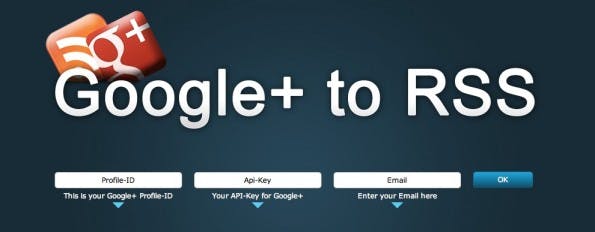 Google-Plus to RSS-Feed Google-Plus to RSS-Feed