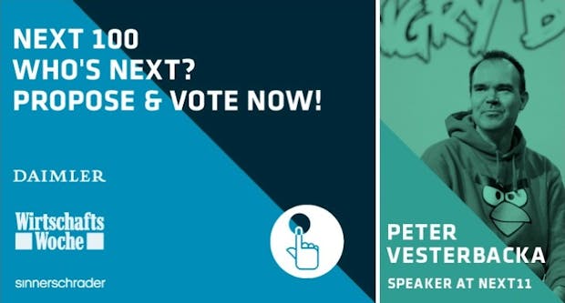 Next Berlin 2012: Wer sind die 100 wichtigsten Trendsetter?