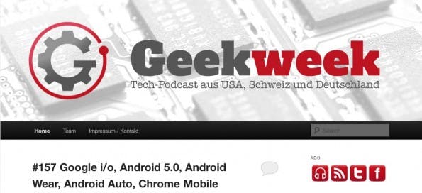 Geek Week berichtet einmal wöchentlich über aktuelle Tech-Themen