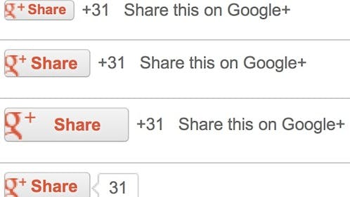 Google+ Share-Button für Websites ist da