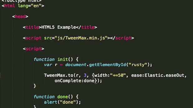 Greensock Animation Platform: Flüssige Animationen mit JavaScript