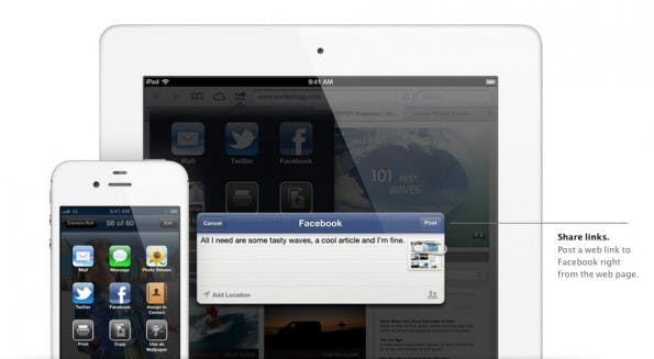 ios 6 facebook