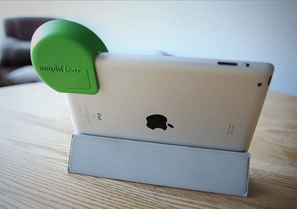 iPad-Lautsprecher verstärken leicht gemacht iPad-Lautsprecher verstärken leicht gemacht